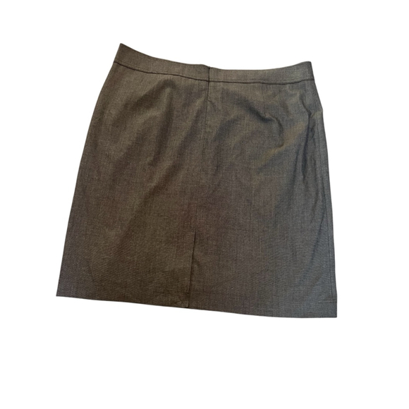 New With Tags OLSEN Skirt Women’s Brown 46 Tweed Knee Length - Picture 3 of 8